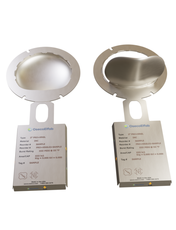 Osecoelfab s pro krgl rupture disc advanced rupture disk technology inc 